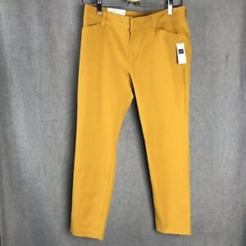 Gap slim city crop pants